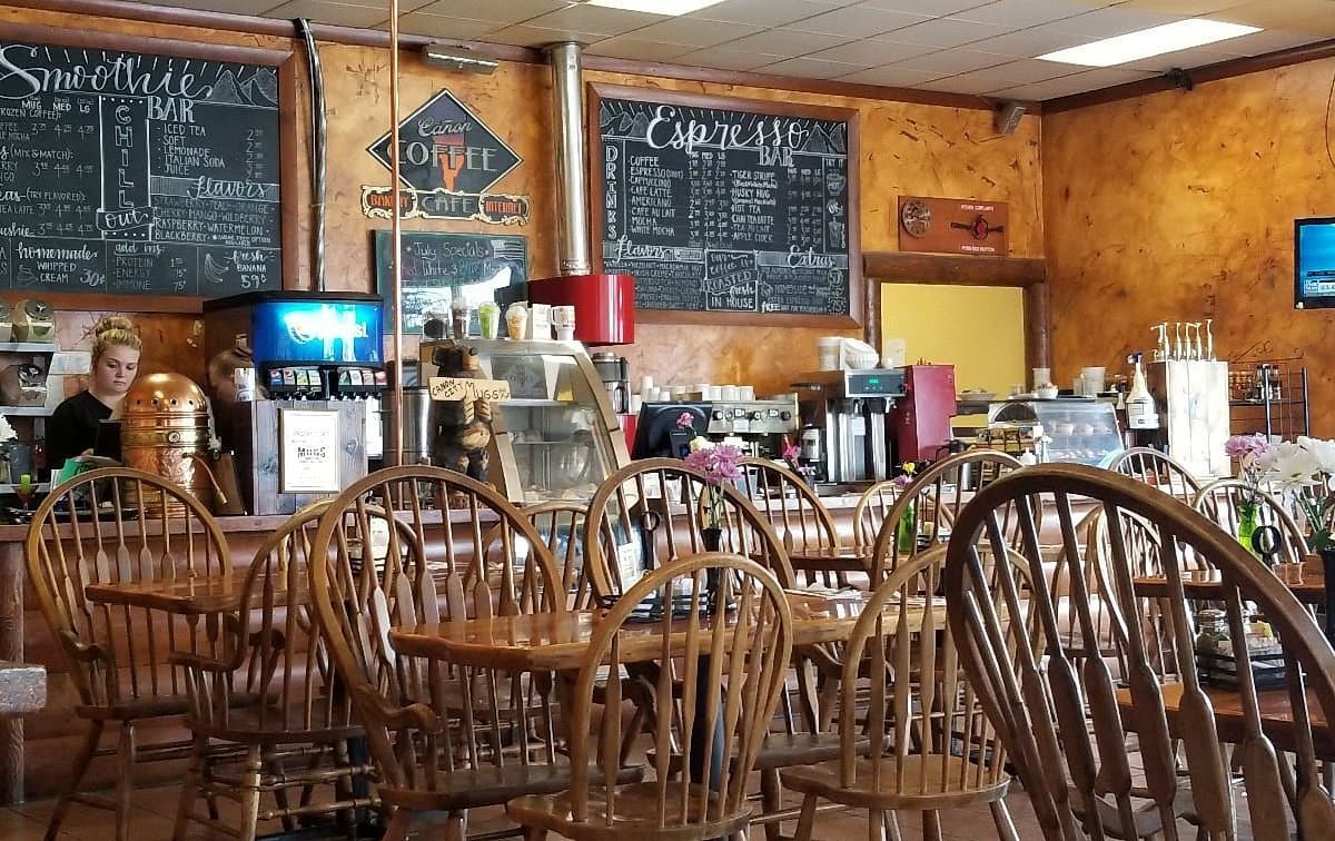 Canon City Mugs cafe interior